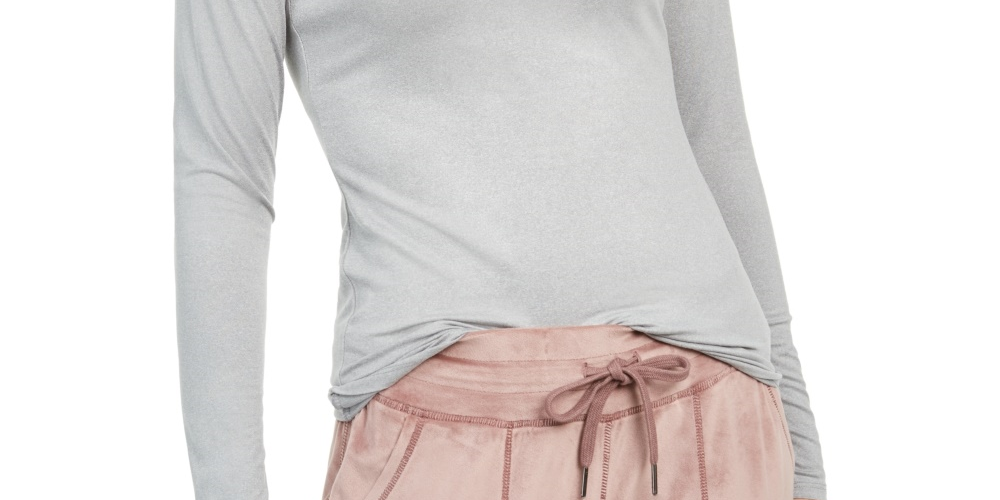 32 Degrees Women's Cozy Heat Underwear Top Gray Size Small