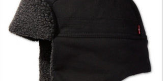 Levi's Men's Waxed Canvas Trapper Hat Black Size L/XL