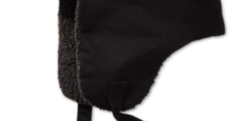 Levi's Men's Waxed Canvas Trapper Hat Black Size L/XL