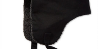 Levi's Men's Waxed Canvas Trapper Hat Black Size L/XL