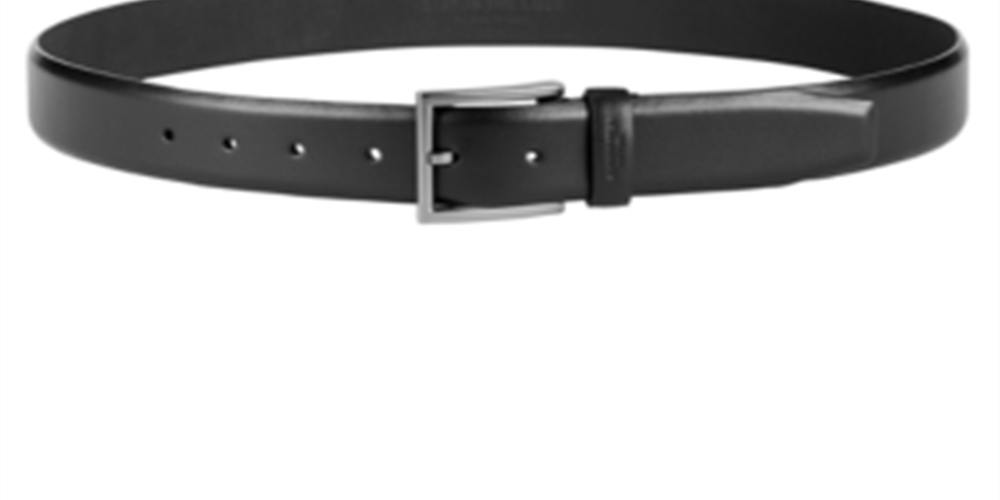 Kenneth Cole Reaction Men's Leather Professional Dress Belt Black Size Small