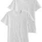 Jockey Men's Maxstretch Crew Neck 2 Pack Shirt White Size XX-Large