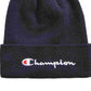 Champion Men's Cuffed Ribbed-Knit Beanie Navy Size Regular