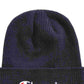 Champion Men's Cuffed Ribbed-Knit Beanie Navy Size Regular