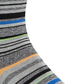 Calvin Klein Men's Striped Crew Socks Black Size Regular