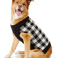 Charter Club Women's Check Print Dog Family Sweater White Size Small