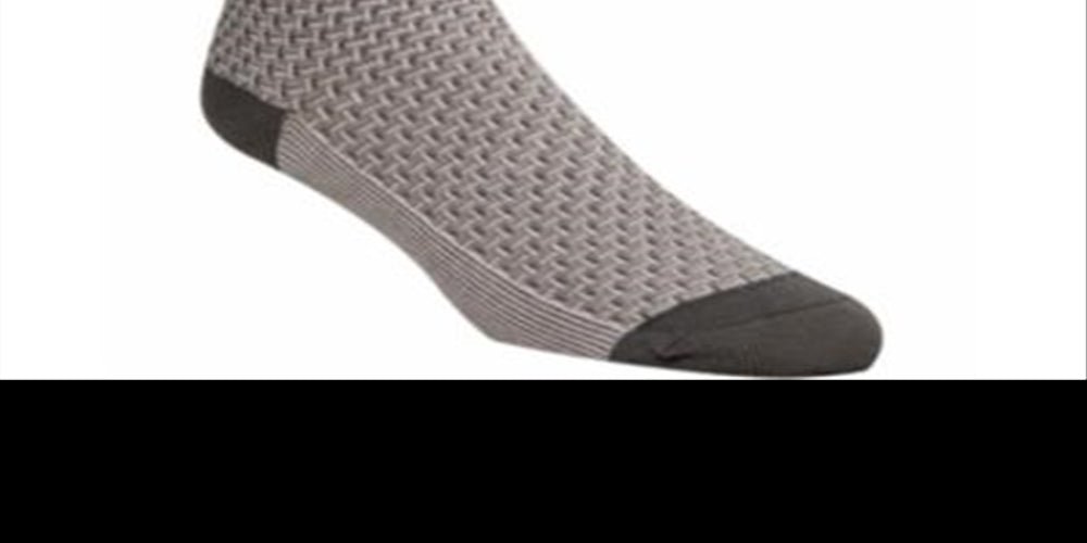 Cole Haan Men's Textured Crew Socks Purple Size 7-11