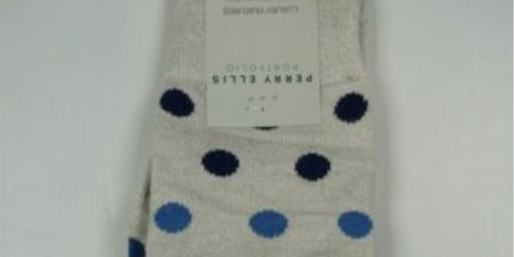 Perry Ellis Men's Socks Beige Size 7-12