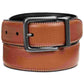 Perry Ellis Men's Portfolio Casual Reversible Belt Brown Size 38