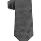 Kenneth Cole Men's Abstract Print Iridescent Geo Slim Neck Tie Gray  Size One Size