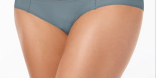 Calvin Klein Women's  Invisibles Mesh-Trim Hipster Gray Size Small