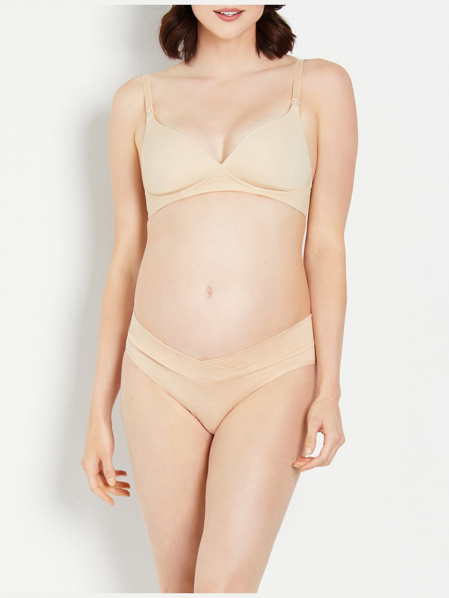 Motherhood Maternity Maternity Bikini Panties Brown Size XL