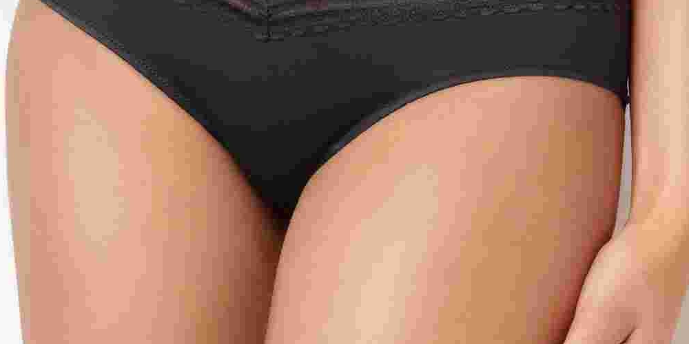 Warner's Women's No Pinching No Problems Lace Hipster Underwear Black Size X-Large