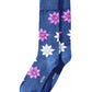 Alfani Men's Snowflake Socks Blue/Black Size One Size