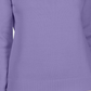 Karen Scott Women's Cotton Zip Neck Sweater Purple Size X-Small