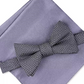 Alfani Men's Debrin Abstract Pre-Tied Bow Tie Dark Grey Size One Size