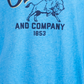 Levi's Men's Team Bison Graphic T Shirt Blue Size X-Large