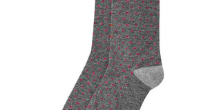 Alfani Men's Patterned Socks Gray Size Regular