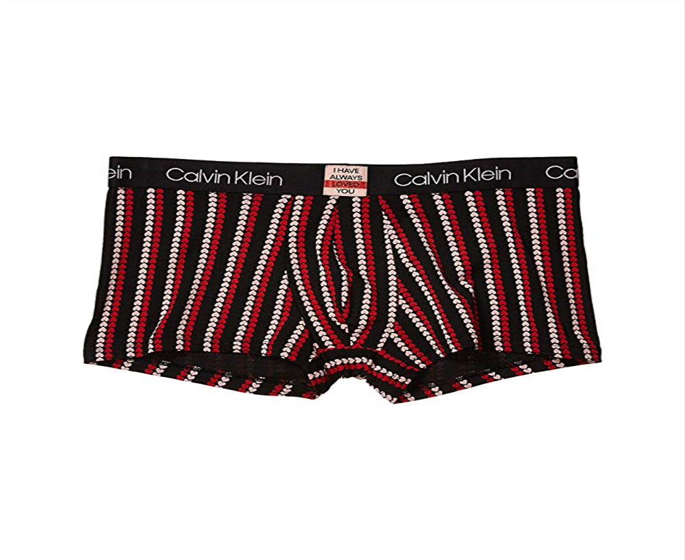 Calvin Klein Men's Valentines Day Cotton Trunk Black Size Large