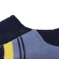 Cole Haan Men's 2 Pack Combed Liners Cotton Sock Blue One Size