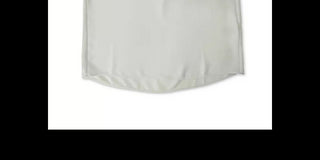 Alfani Women's Pleated V-Neck Top White Size Large