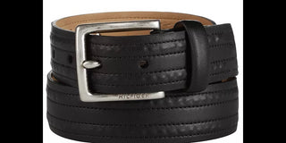 Tommy Hilfiger Men's Textured Belt Black Size Medium