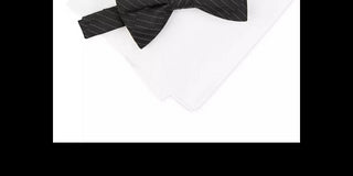 Alfani Men's Maximus Solid Bow Ties Black Size Regular