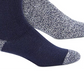 Timberland Men's 2-Pk. Marled Boot Socks Blue One Size