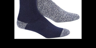 Timberland Men's 2-Pk. Marled Boot Socks Blue One Size