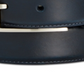 Ryan Seacrest Distinction Men's Perfect Glovetanned Leather Belt Blue Size 34