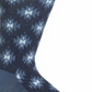 Hot Sox Men's Ikat Casual Crew Socks Blue Size 10-13