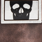 INC International Concepts Men's Skull Buckle Reversible Belt Brown Size Small