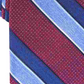 Perry Ellis Men's Neck Tie Payson Striped Skinny Slim Accessory Red Size Regular