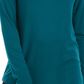 Charter Club Women's Heathered Ribbed Turtleneck Top Green Size X-Large