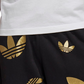 Adidas Men's Originals Metallic Trefoil Fleece Sweatpants Black Size M