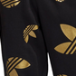 Adidas Men's Originals Metallic Trefoil Fleece Sweatpants Black Size M