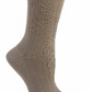 Hue Women's Scalloped Pointelle Socks Beige Size One Size