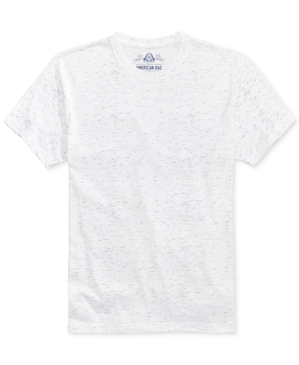 American Rag Men's Textured T-Shirt White Size XX-Large