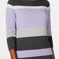 Karen Scott Women's Striped Boatneck Sweater Black Size XX-Large