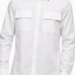 Calvin Klein Men's Long Sleeve Solid Twill Pocket Shirt color- Size Medium