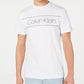 Calvin Klein Men's Logo Graphic T-Shirt -Navy  Size Medium
