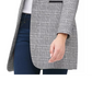Tommy Hilfiger Women's Plaid One-Button Elbow-Patch Blazer Gray Size 16