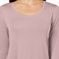 JM Collection Women's Scoop Neck Top Pink Size X-Small