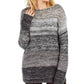 Style & Co Ombre Marled Sweater Gray Size X-Large