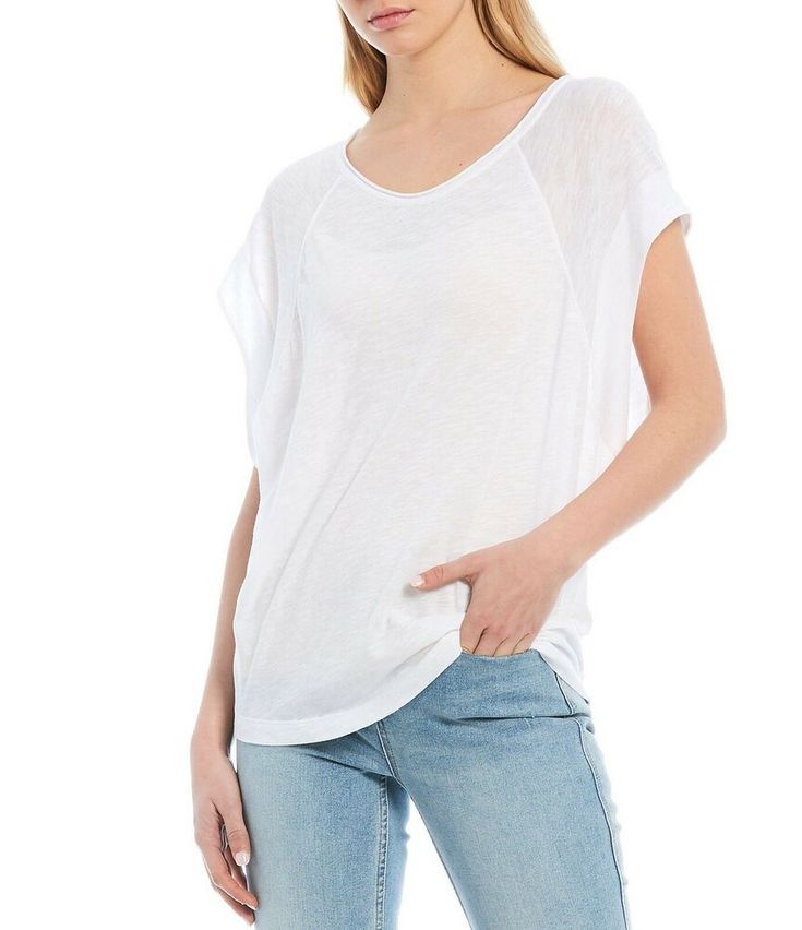 Free People Women's Halo Tee White Size Small