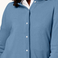Karen Scott Women's Petite Luxsoft Button Cardigan Blue Size Petite