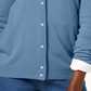 Karen Scott Women's Petite Luxsoft Button Cardigan Blue Size Petite