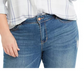 Style & Co Women's  Plus Size Plaid Utility Shirt Light Green/Blue Size 2X