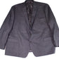 Ralph Lauren Men's Plaid Printed Notched Blazer Gray Size 41