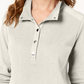Karen Scott Women's Petite Stand-Collar Snap-Front Top White Size PL